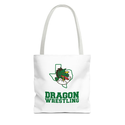 Dragon Wrestling Tote Bag (AOP)