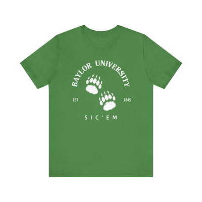 Baylor University Bear Paws Short Sleeve Tee