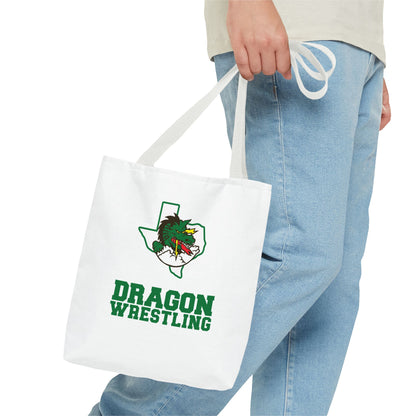 Dragon Wrestling Tote Bag (AOP)