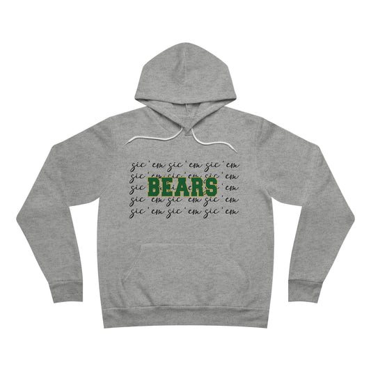 Bears with Sic 'Em Background Premium Super Soft Hoodie