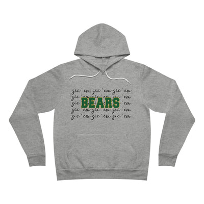 Bears with Sic 'Em Background Premium Super Soft Hoodie