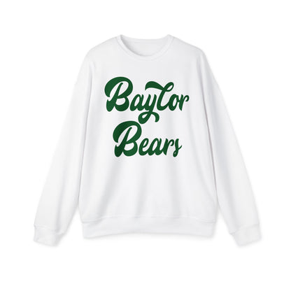 Baylor Bears Old School Premium Super Soft Crewneck