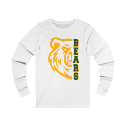 Baylor Bear Half-Faced Long Sleeve Tee