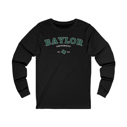 Baylor University Est 1845 Long Sleeve Tee