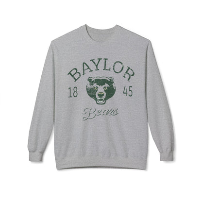 Baylor Bear Head  Crewneck Sweatshirt