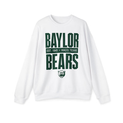 Baylor Texas Premium Super Soft Crewneck