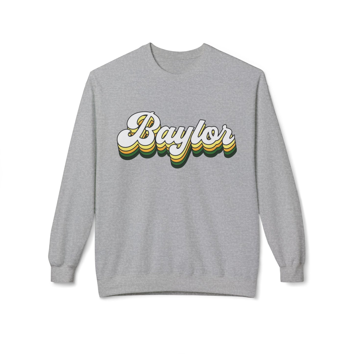 Baylor Groovy Crewneck Sweatshirt