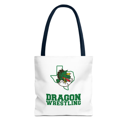 Dragon Wrestling Tote Bag (AOP)