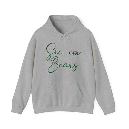 Sic 'Em Bears Unisex Heavy Blend™ Hooded Sweatshirt