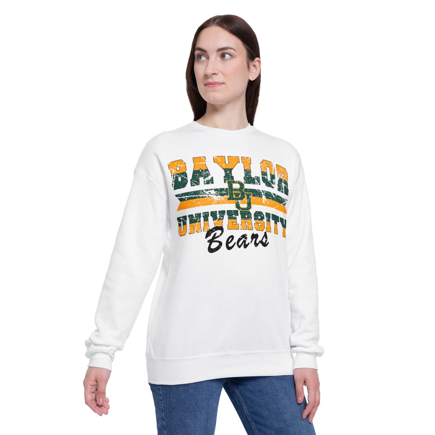 BAYLOR BU UNIVERSITY Premium Super Soft Crewneck