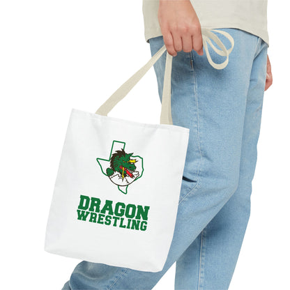 Dragon Wrestling Tote Bag (AOP)