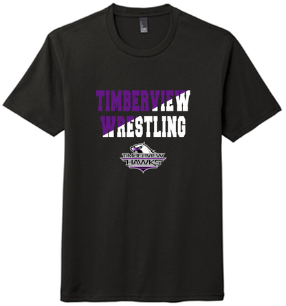 Hawks Wrestling Two-Tone T-Shirt