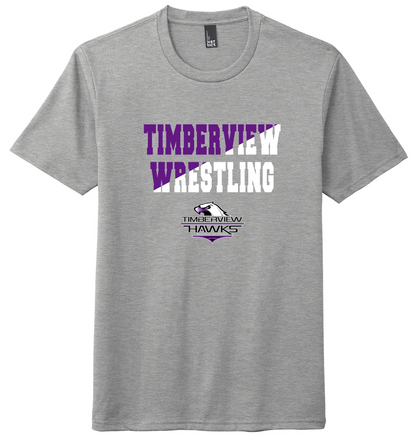 Hawks Wrestling Two-Tone T-Shirt