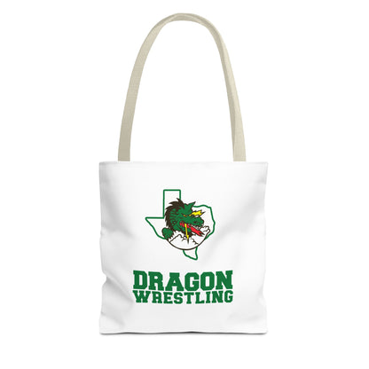 Dragon Wrestling Tote Bag (AOP)