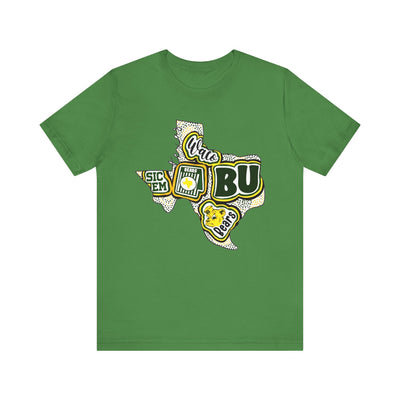 BU Texas Map Short Sleeve Tee