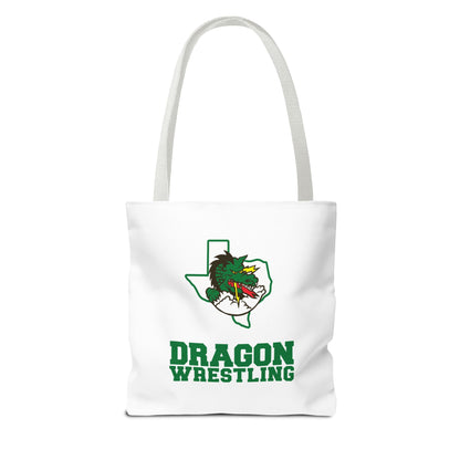 Dragon Wrestling Tote Bag (AOP)