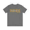 Mama Bear with customize name Short Sleeve Tee