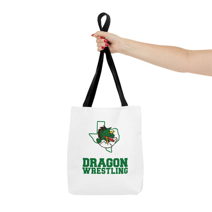 Dragon Wrestling Tote Bag (AOP)