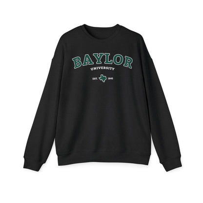 Baylor University est 1845 Premium Super Soft Crewneck