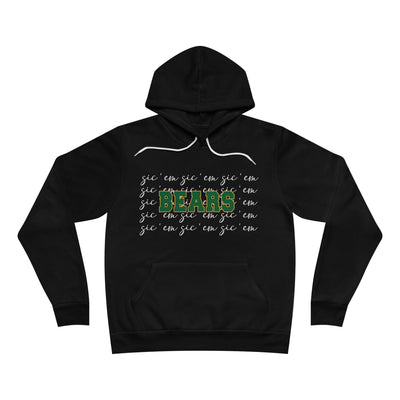 Bears with Sic 'Em Background Premium Super Soft Hoodie