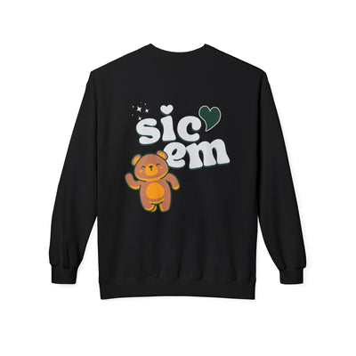 Baylor Sic 'Em front and back Crewneck Sweatshirt