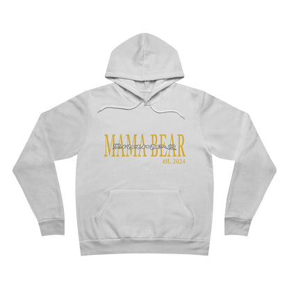 Mama Bear with customize name Premium Super Soft Hoodie