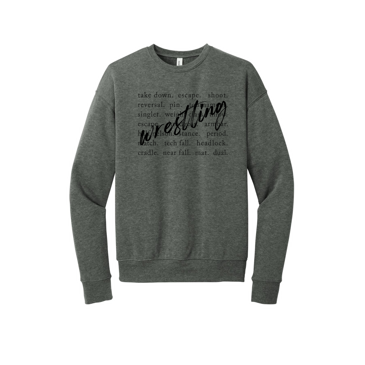 CN15 - Wrestling 15 Unisex Jersey Crewneck