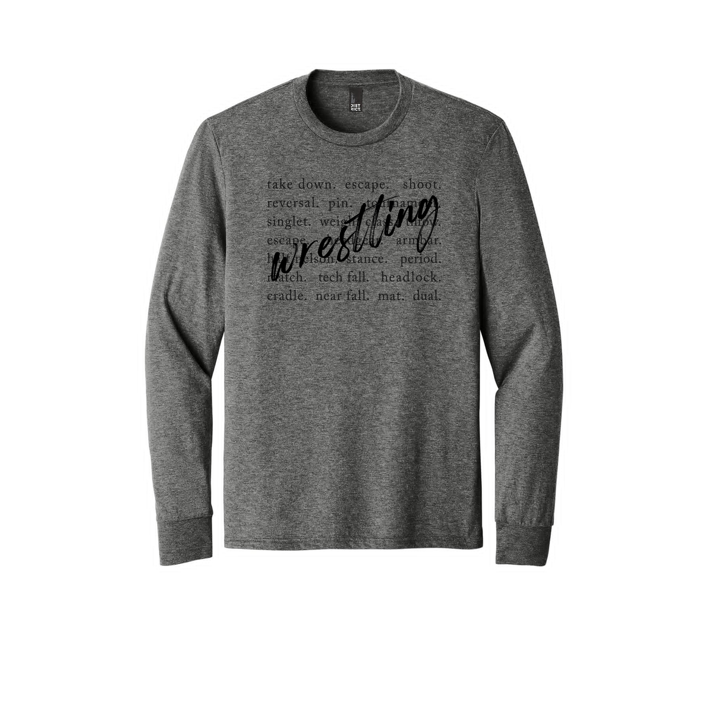 LS15 - Wrestling 15 Unisex Jersey Long Sleeve