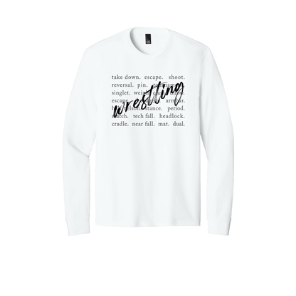 LS15 - Wrestling 15 Unisex Jersey Long Sleeve