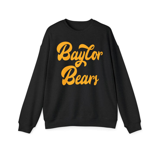 Baylor Bears Old School Premium Super Soft Crewneck