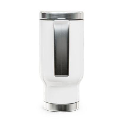 76092 Stainless Steel Travel Mug with Handle, 14oz