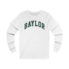 Baylor University 3 Long Sleeve Tee