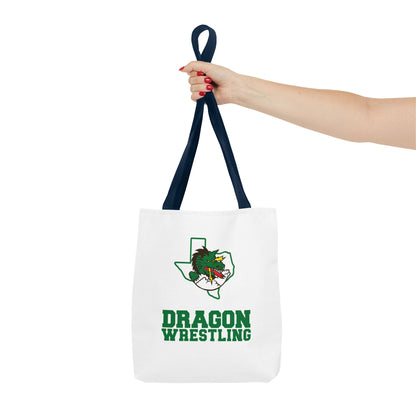 Dragon Wrestling Tote Bag (AOP)