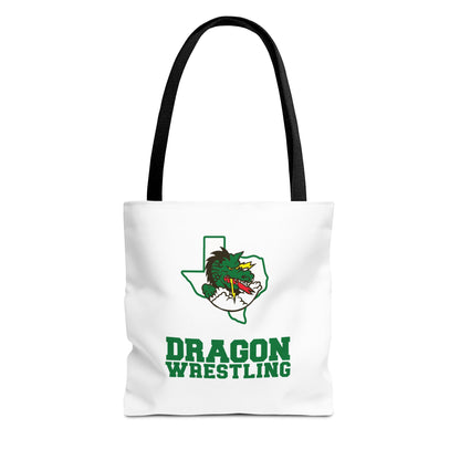 Dragon Wrestling Tote Bag (AOP)