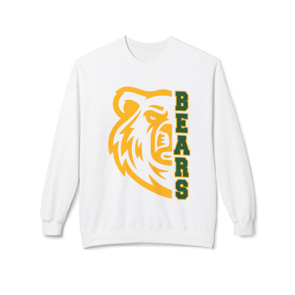 Baylor Bear half-faced Crewneck Sweatshirt