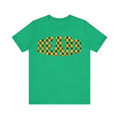 Bears Checkered Short Sleeve Tee