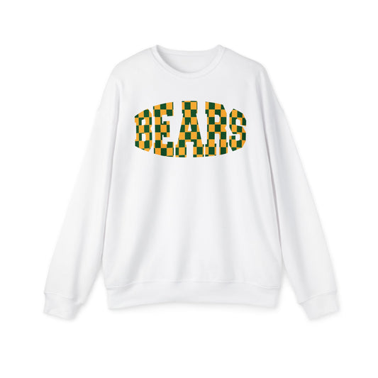 Bears Checkered Premium Super Soft Crewneck