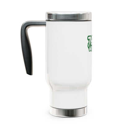 76092 Stainless Steel Travel Mug with Handle, 14oz