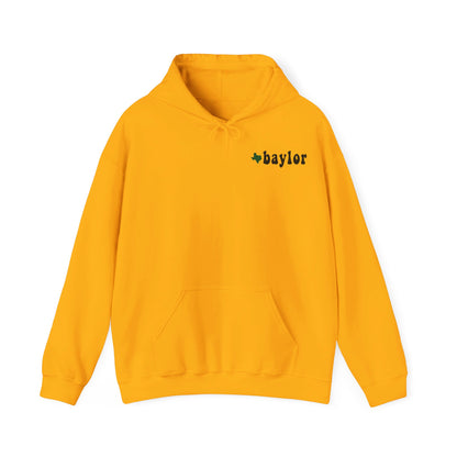 Baylor Sic 'Em front and back Unisex Heavy Blend™ Hooded Sweatshirt