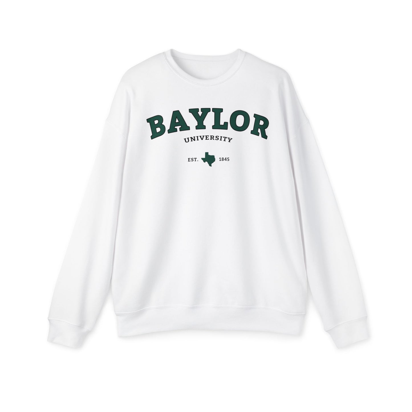 Baylor University est 1845 Premium Super Soft Crewneck