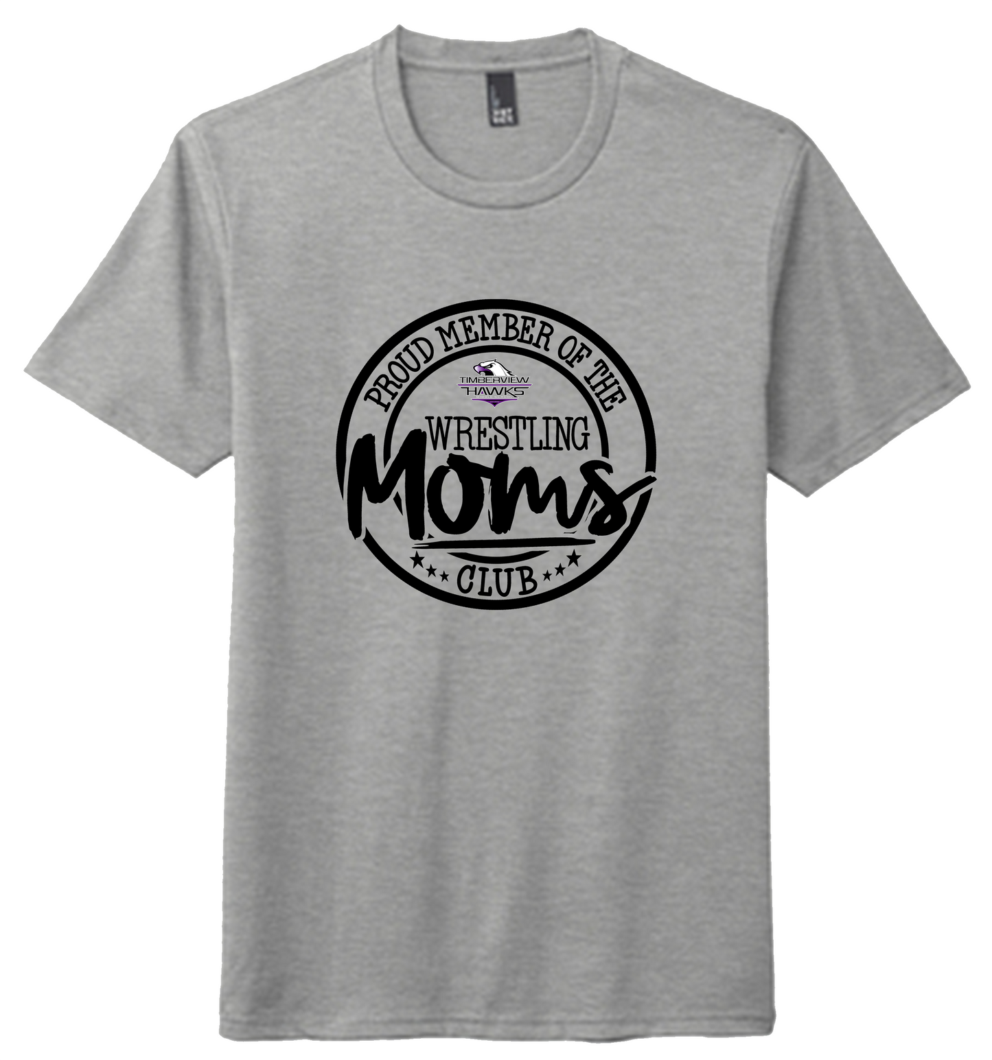 Hawks Wrestling Mom’s Club T-Shirt