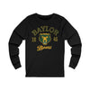 Baylor Bear Head Long Sleeve Tee