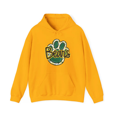 Baylor Bear Paw Unisex Heavy Blend™ Hooded Sweatshirt