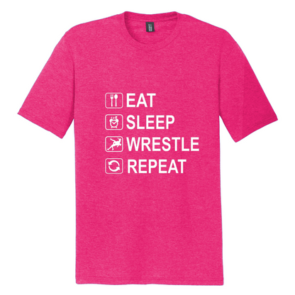 WF27 - Eat. Sleep.  Wrestle. Repeat.