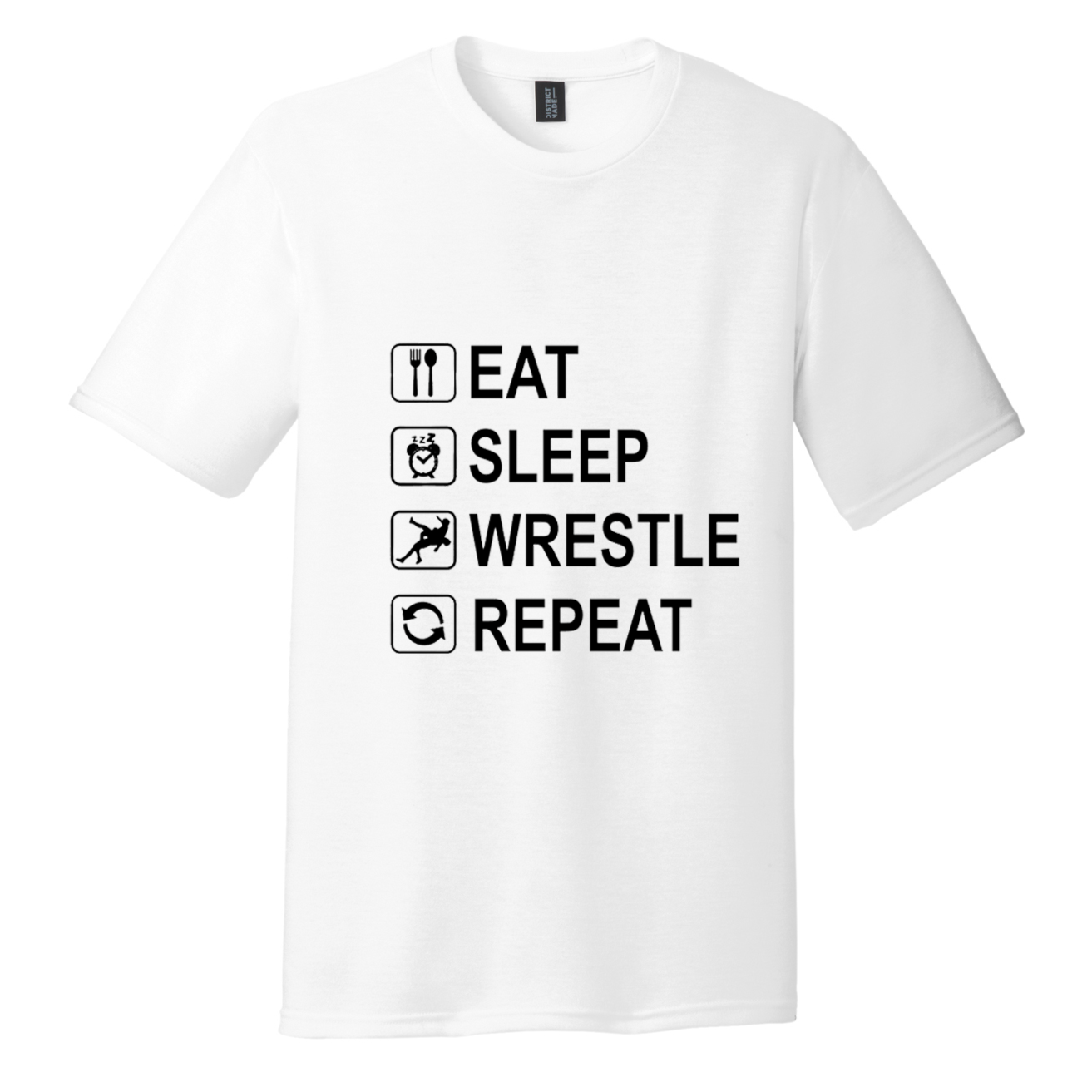 WF27 - Eat. Sleep.  Wrestle. Repeat.