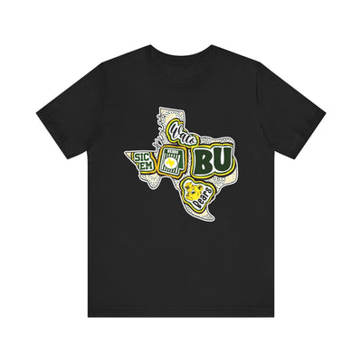 BU Texas Map Short Sleeve Tee