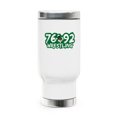 76092 Stainless Steel Travel Mug with Handle, 14oz