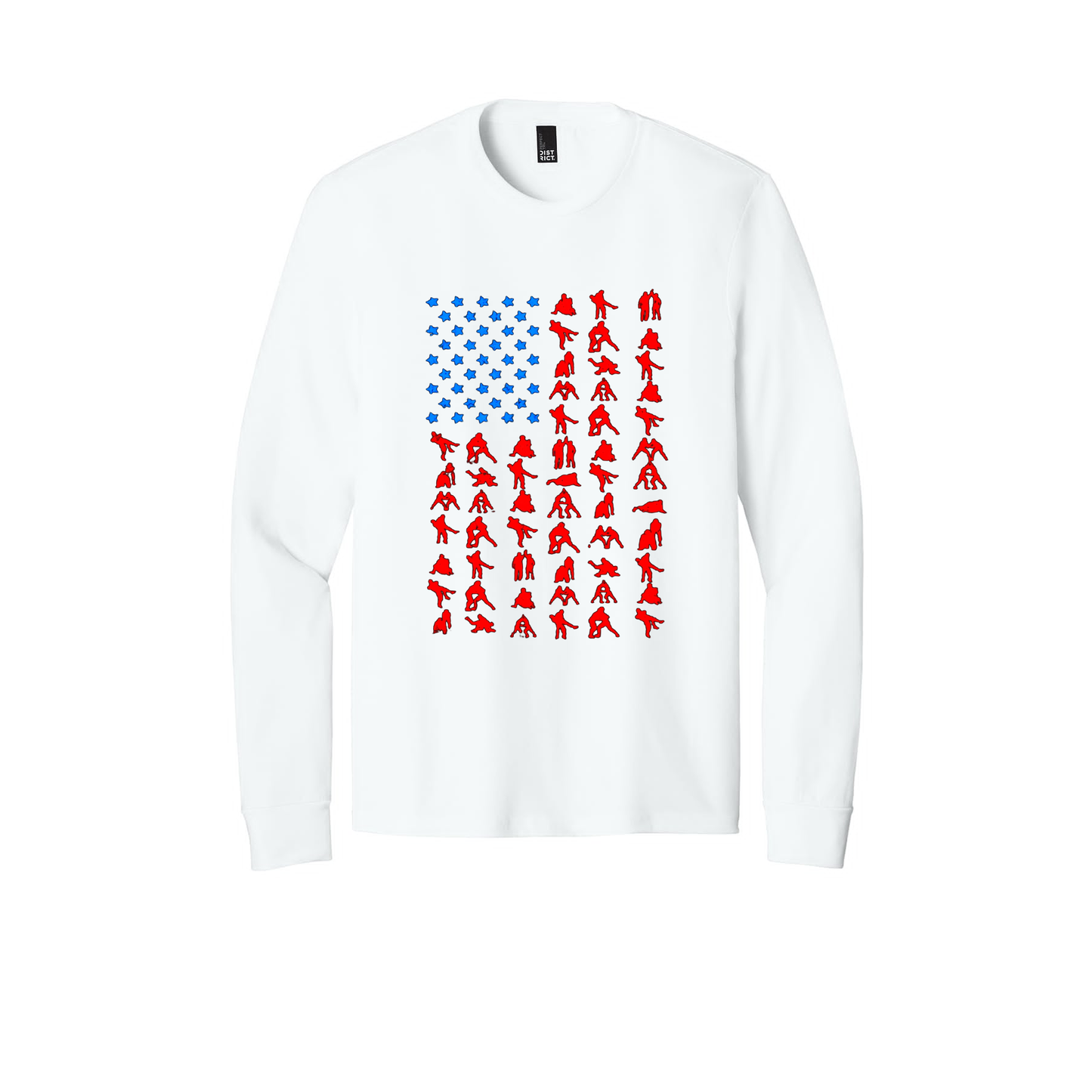 LS35 - Wrestling American Flag