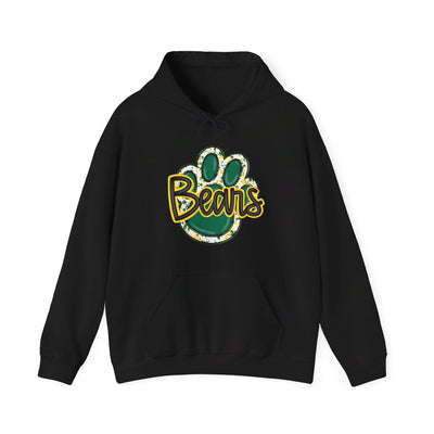 Baylor Bear Paw Unisex Heavy Blend™ Hooded Sweatshirt