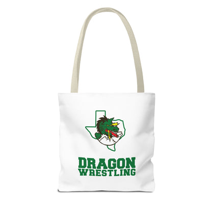 Dragon Wrestling Tote Bag (AOP)